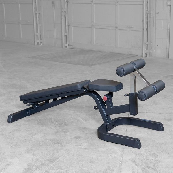 Body-Solid GFID71B Heavy Duty Flat Incline Decline Bench