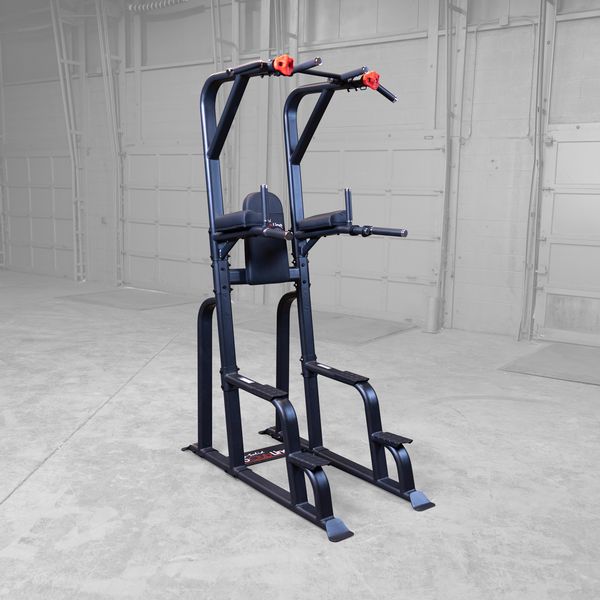 Body-Solid Pro Clubline SVKR1000B Vertical Knee Raise and Dip Station