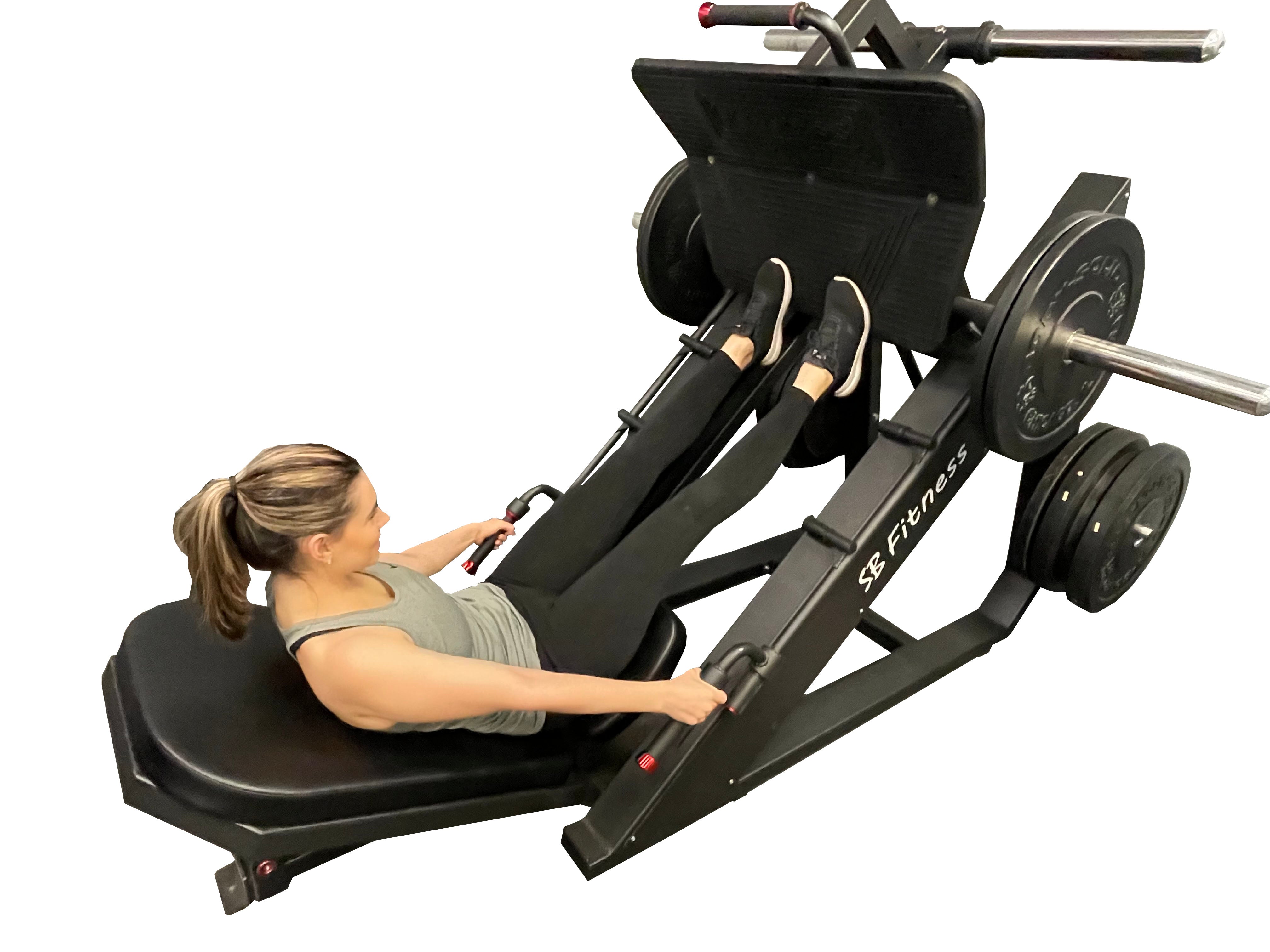 Supine leg press online machine